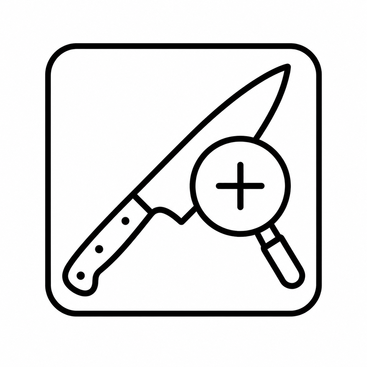 Blade check illustration